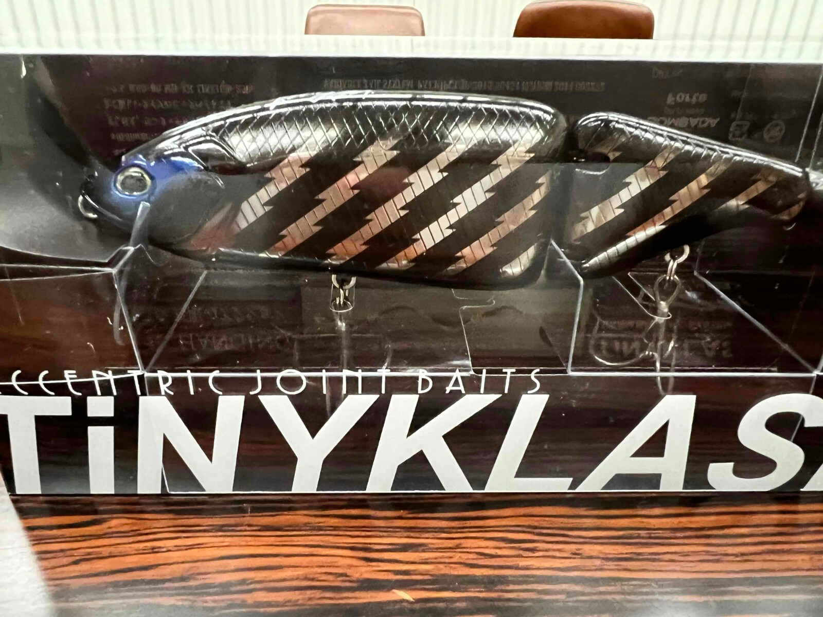 DRT TiNY KLASH Low Floating ELECTRIC BLACK Japanese Fishing Lure Swimbait New - Image 3