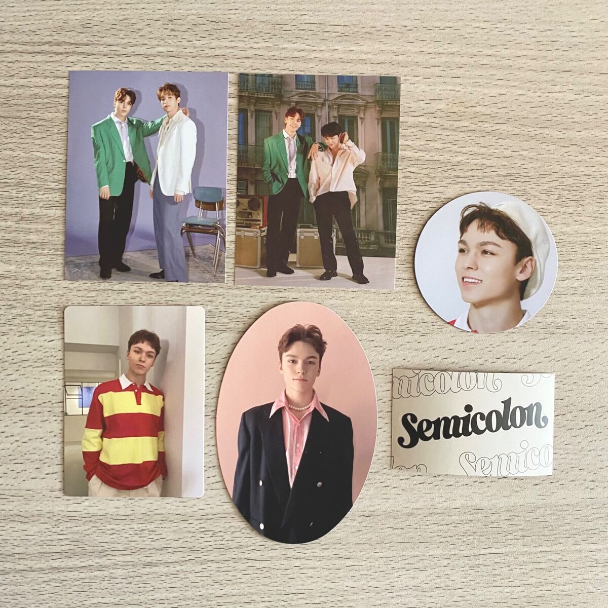 SEVENTEEN special album Semicolon Vernon set + photo card + SEVENTEEN special album Semicolon Vernon set + photo card +