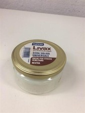 NUNCAS - LIVAX CERA SOLIDA NEUTRA UNIVERSALE ANCHE PER STUCCO VENEZIANO.,