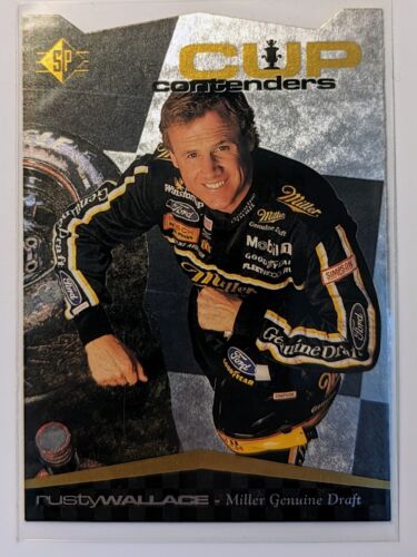 1995 Upper Deck SP RUSTY WALLACE Cup Contenders #2 Die-Cut Insert (4084) - Picture 1 of 6