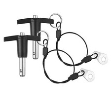 T Handle Quick Release Pin 3/8 Inch Stainless Steel Ball Locking Pin 2pcs