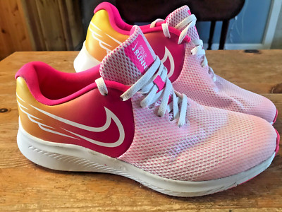 Nike Star Runner 2 Girls Running Sneakers Shoes Athletic CT0916-001 Pink 6.5Y