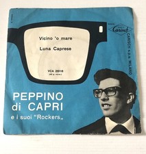 PEPPINO DI CAPRI - VICINO 'O MARE- LUNA CAPRESE - 45 GIRI CARISCH 1960"