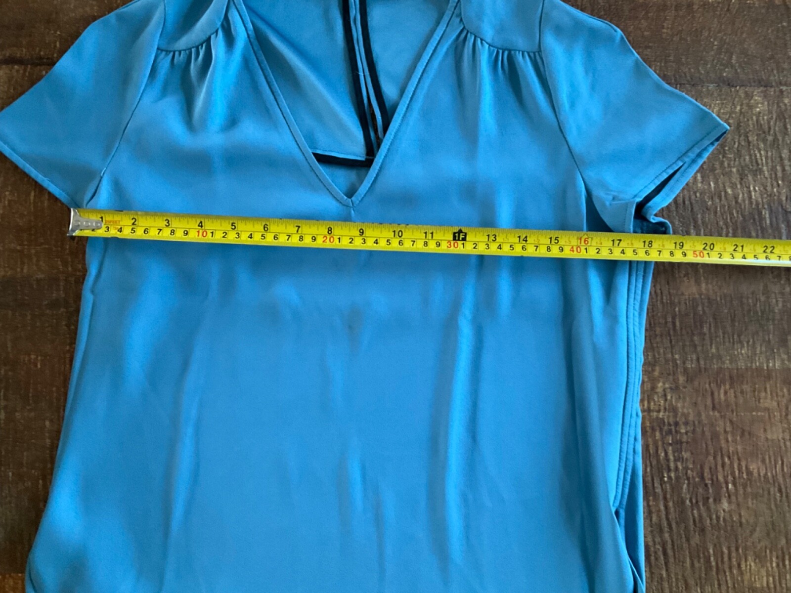 BIMBA Y LOLA blue Keyhole Blouse Top UK S NEW eBay