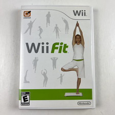 Nintendo Wii Fit Game, Case, Box Art and Instruction Booklet Great Shape