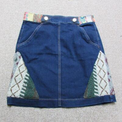 DAMEN LOFT UPCYCLING JEANSROCK GRÖSSE 12/30 TAILLE GRÖSSE U00026
