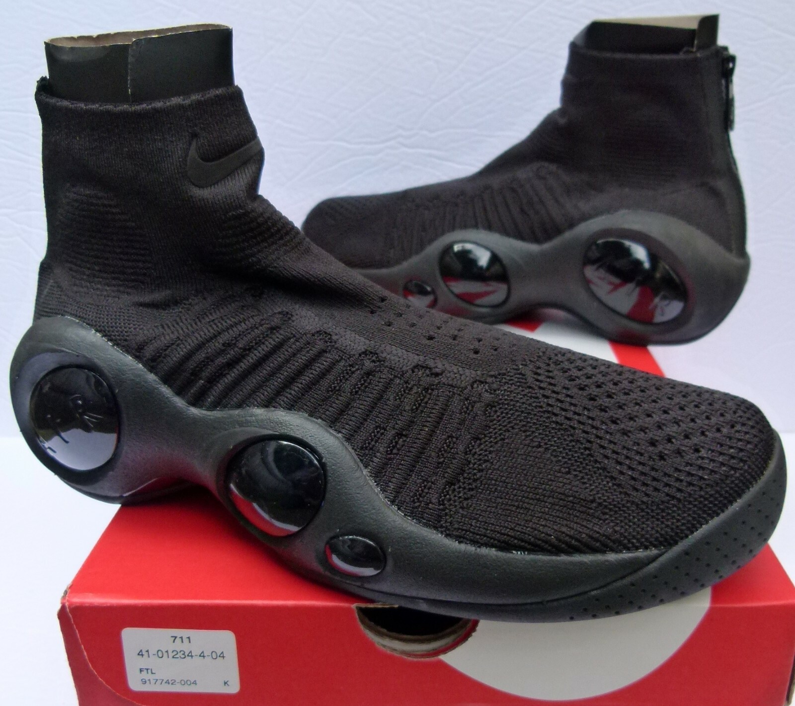 nike air flight bonafide triple black