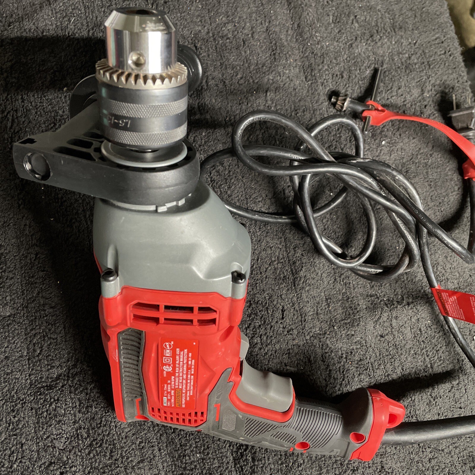 Craftsman 7.0 AMP 1/2" (13mm) Corded Hammer Drill CMED741 🎯👀🔨🔦⛏️👀🧨 eBay