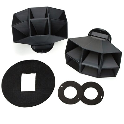 Altec 604B Horn (PAIR) + Dust Cap + Joints - 3D Replacement | eBay