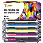 4 tonery kompatybilne z Brother TN241 TN245 do DCP-9022CDW HL-3142CW HL-3152CDW