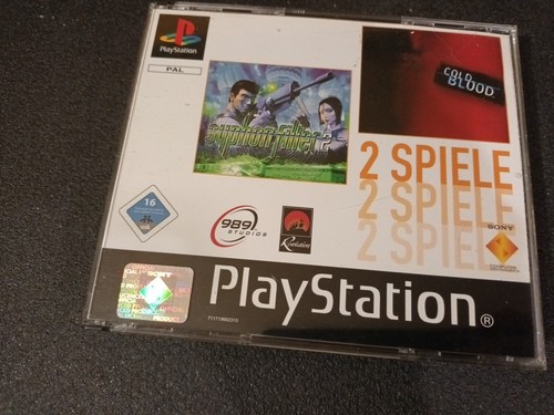 Jeu PS1 Syphon Filter 2 – Sony PlayStation 1 – Version PAL – Bon état