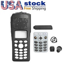 Black Replacemnet Front Cover Case Housing for XTS2500 Model 3 Portable Radio