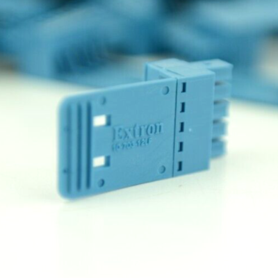Extron 5-Pin Blue Phoenix Connectors With Cable Rest – Lot Of 5 (10-703-12LF)