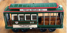 San Francisco Cable Car Powell  Mason/Bay  Taylor Vintage Tin Toy Japan