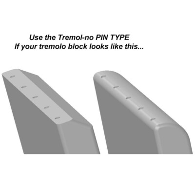 NEW Tremol-No Tremolo-Vibrato Locking Device - No drilling/routing