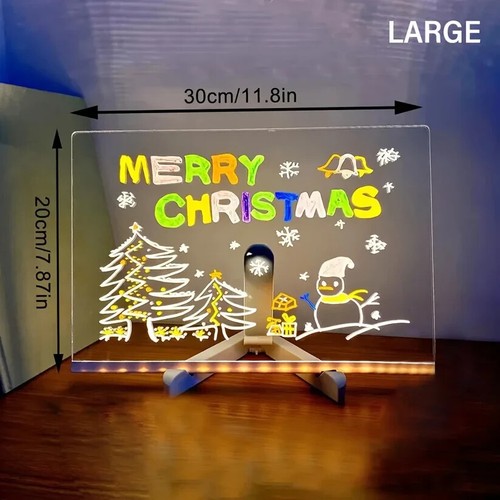 "Boss Went Crazy! Huge Discount on LED Acrylic Dry Erase Board with Colors & - Picture 13 of 13