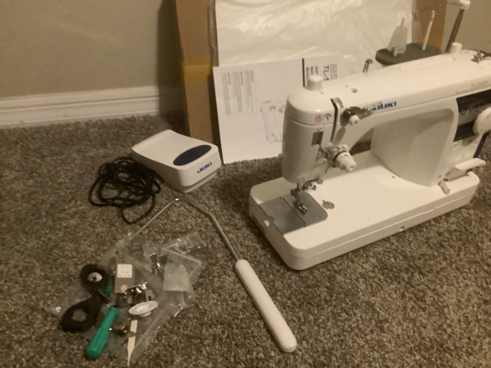 Juki Haruka TL18QVP Sewing And Quilting Machine eBay