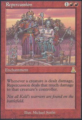 MTG - Repercussion - Urza's Destiny - NM, English Magic FLAT RATE SHIP