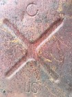 Vintage Military Gerry Jerry Can, Rusty USMC 20-5-77 DOT 5L, as is with dents — photo 3