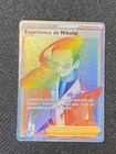 CARTE POKEMON EXPÉRIENCE DE NIKOLAI 205/196 FR SECRÈTE EB ORIGINE PERDUE - NEUF