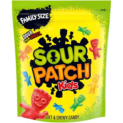 Sour Patch Soft and Chewy Kids Candy 816g MHD gut