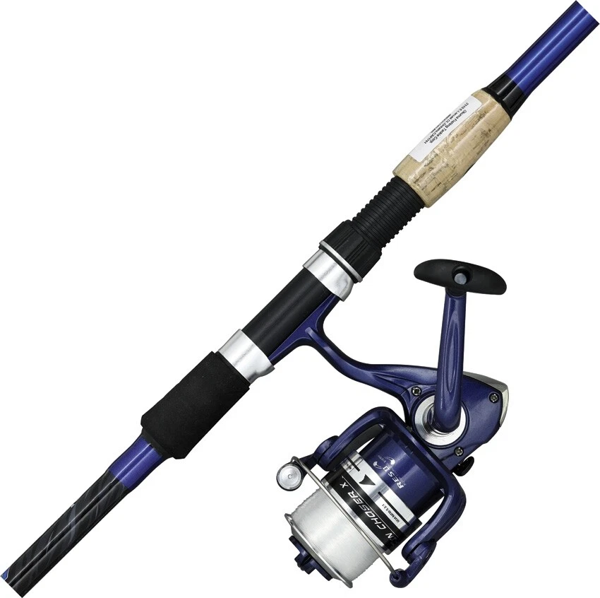 Okuma Fin Chaser X Rod/Reel Combo Durable Glass Fiber Rod One-Ball Bearing Reel - Image 2 of 2
