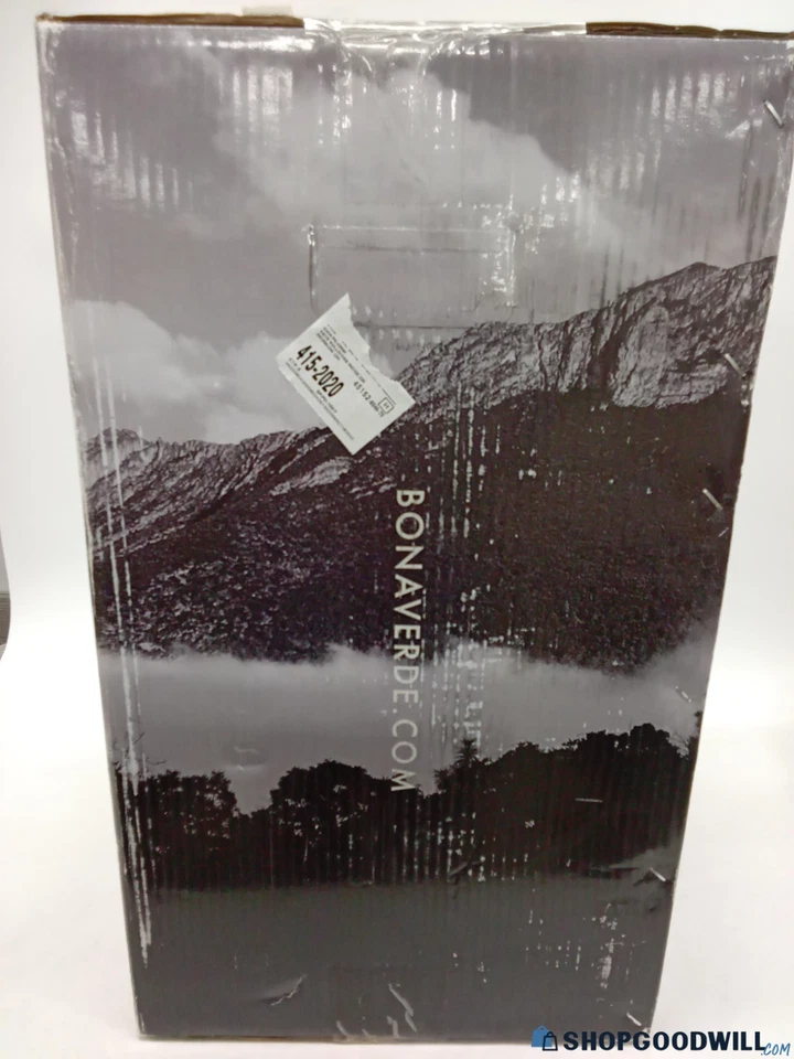 Máquina de café Bonaverde tostada-molida-preparada, blanca con detalles verdes Foto 4 de 4