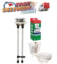 Glacier Bay Dual Flush Button Replacement Bathroom Toilet Repair Plastic Chrome