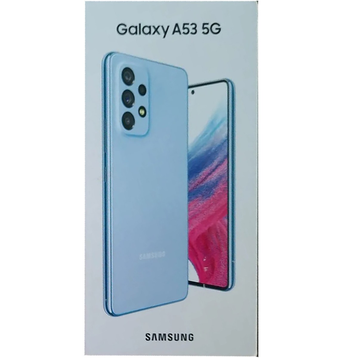 BNIB Samsung Galaxy A53 (5G) Blue 256GB ROM + 8GB RAM Dual-SIM