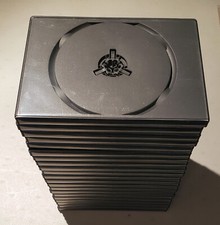 21 NEW Standard Black DVD Blu-ray CD Wii Single Disc Case 14mm Storage Shell LOT