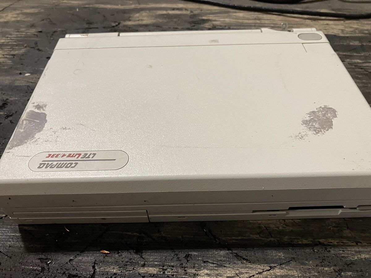 Vintage Compaq LTE Lite4/33C Laptop Computer Series 2810G | eBay Vintage Compaq LTE Lite4/33C Laptop Computer Series 2810G | eBay