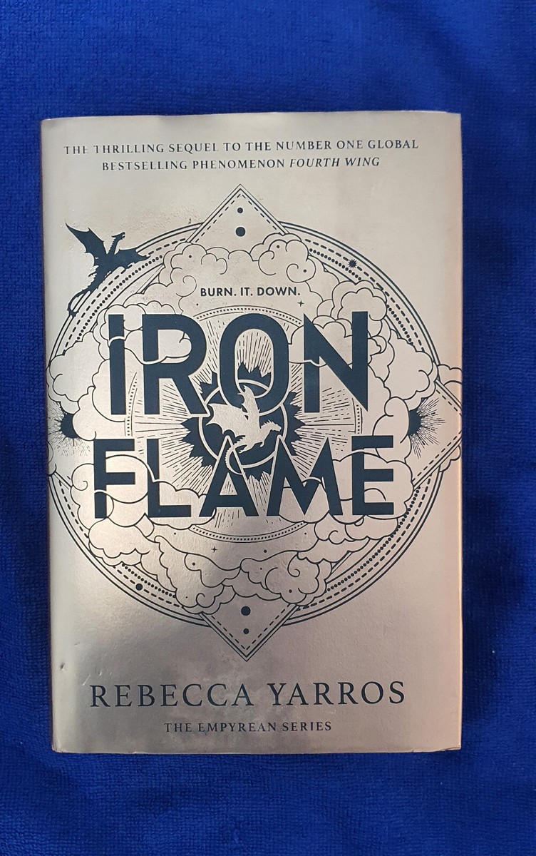 IRON FLAME By Rebecca Yarros Exclusive Edition Sprayed Edges In