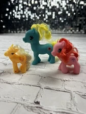 Mixed lot of 3 My Little Ponys ￼My Little Pony Toy Figurines Set of 3