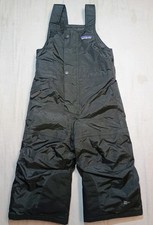 Patagonia Baby Snow Pile Bibs Black Size 2T Style 61109