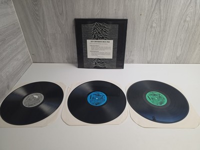 Joy Division Box File    Ultra Rare 3 Vinyl Set 