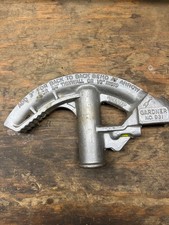 Gardner No 931 Pipe/Conduit Bender 3/4" Thinwall or 1/2" Rigid