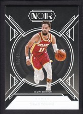 2024-25 TRAE YOUNG 06/49 PANINI NOIR ICON EDITION