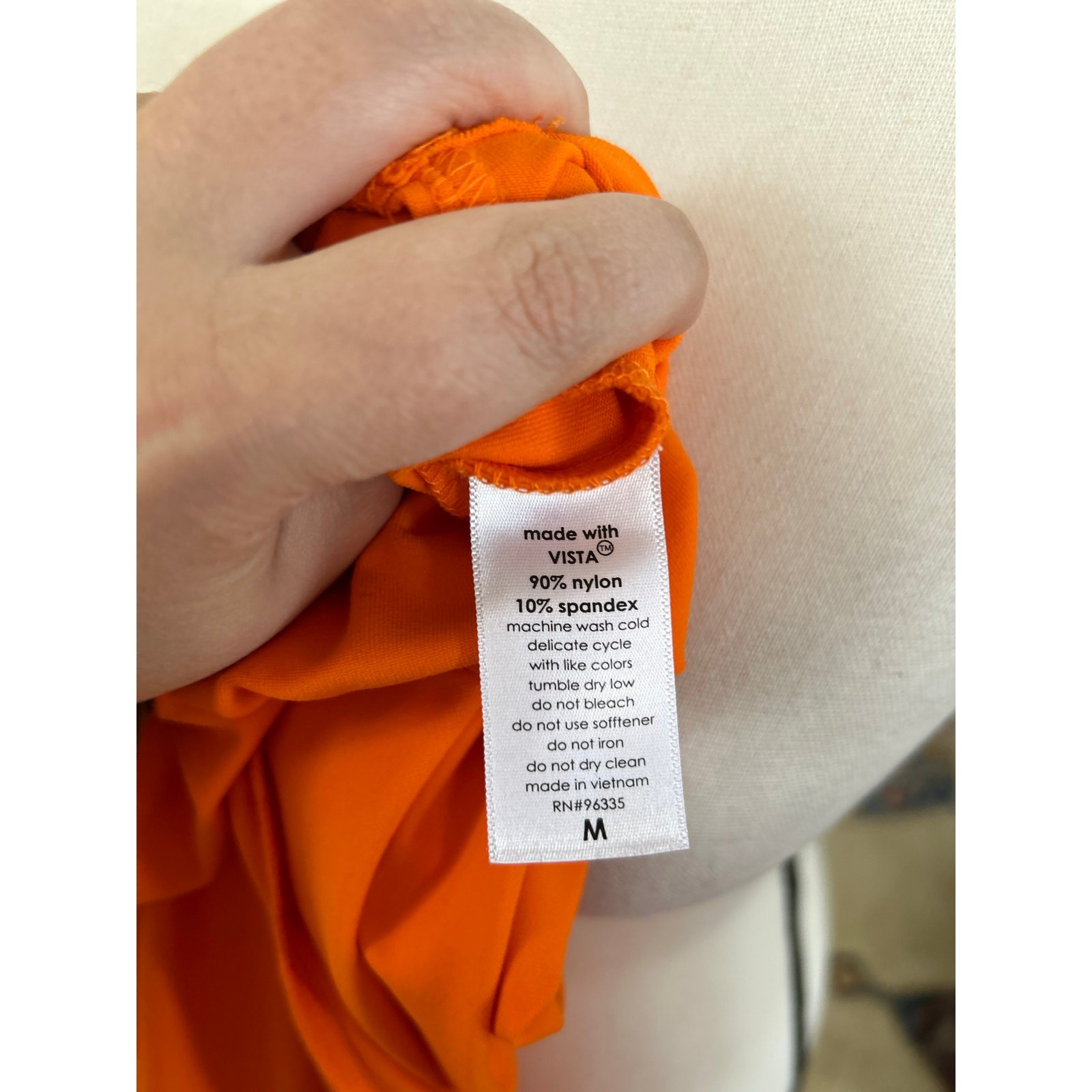 Susana Monaco Orange Square Neck Fitted Sheath Dr… - image 6