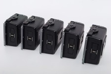 ZENZA BRONICA SQ. Set of 5-220 Film Magazines for Bronica SQ, SQ-A, Ai, SQ-B.