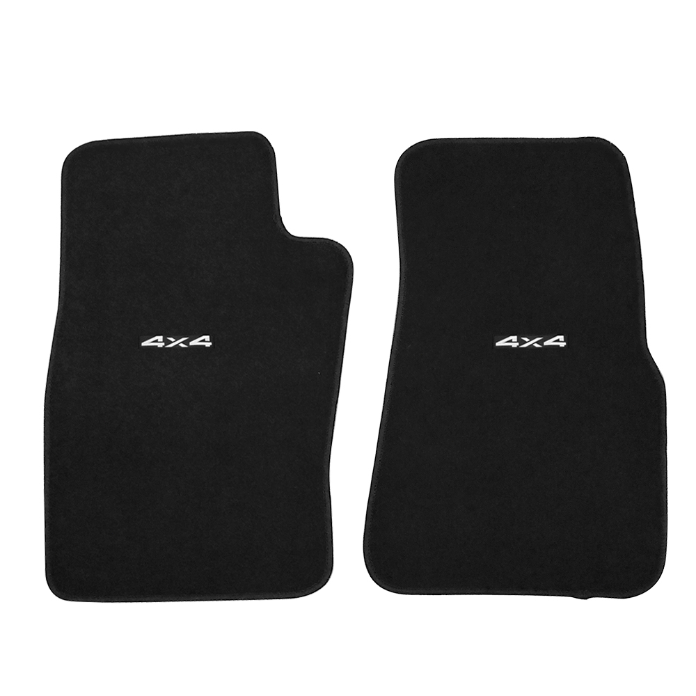 Fits 96-02 Ford Ranger Black Nylon Floor Mat Carpets Anti-slip Front ...