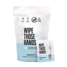Hand Sanitizing Wipes 30 Count Individually Wrapped Unscented Alcohol Free