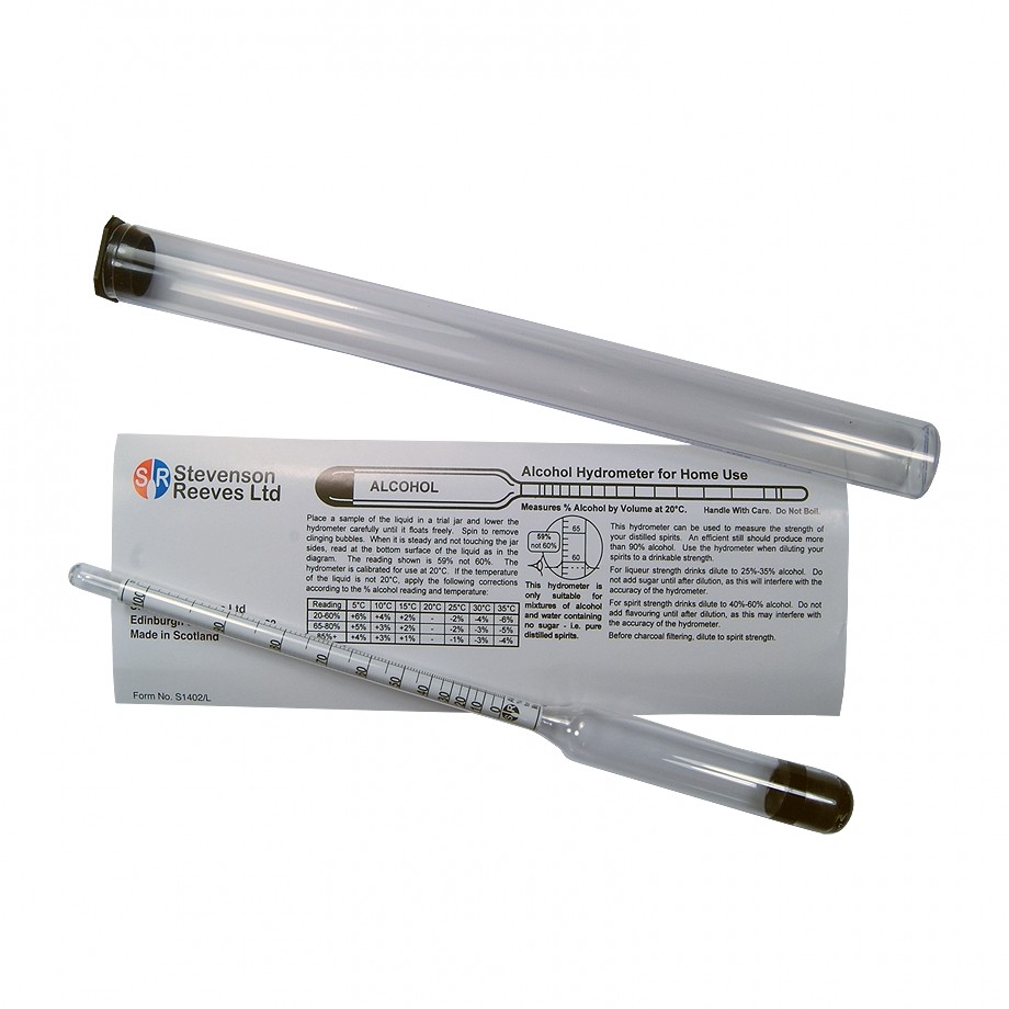 Stevenson Reeves Spirit Hydrometer / Alcohol Meter