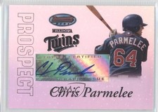 2007 Bowman's Best Prospects Auto Chris Parmelee #BBP56 Auto 2d9