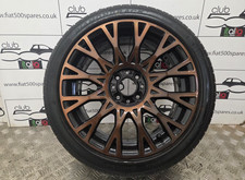 Fiat 500 16" inch Alloy Wheel 51840487 51902573 51902574 Bronze Collezione OEM