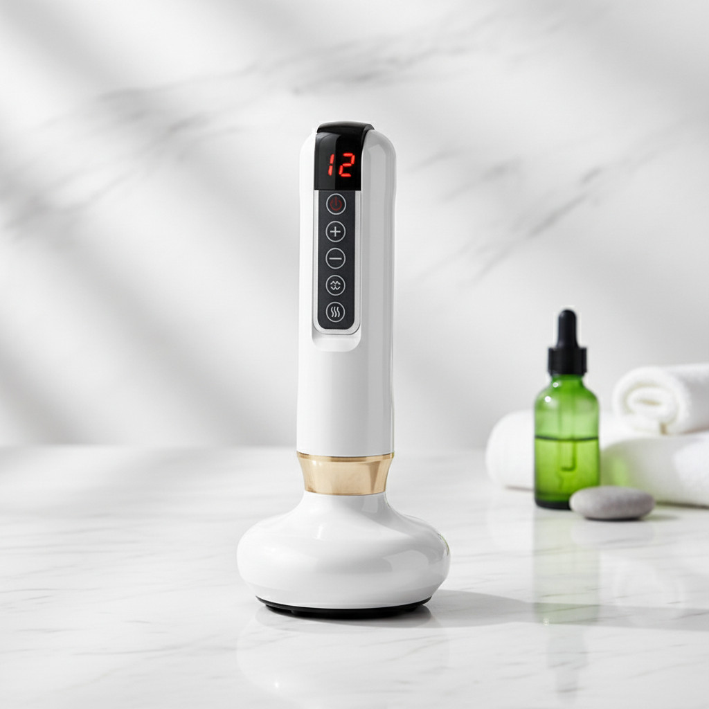 Masseur Électrique Guasha Ventouses pour Routine Spa Minceur à la Maison