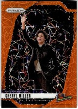 2024 Panini Prizm WNBA #125 Cheryl Miller Orange Velocity Prizms