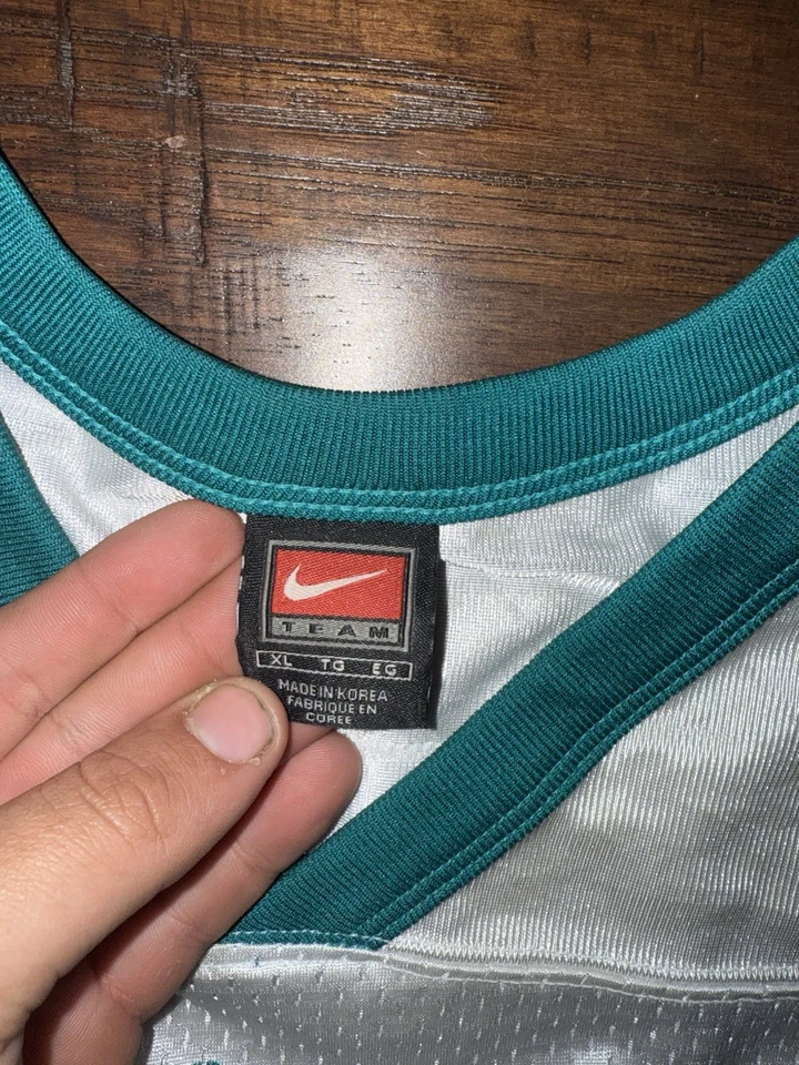 Camiseta de fútbol visitante Nike NFL Miami Dolphins para hombre. #54 Zac Thomas. Talla XL. Foto 3 de 4