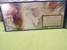 2011 PRINCE WILLIAM & CATHERINE MIDDLETON ROYAL WEDDING DOPPIO EVENTO COIN COVER