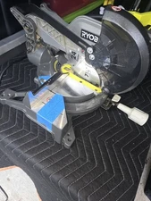 Ryobi TS 1144 Heavy Duty Miter Saw 7 1/4" 110V Light wt No Bag Preowned Corded