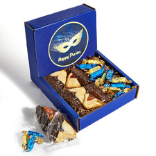 Hamentaschen Cookies | Mishloach Manot, Purim Gift Idea | Chocolate Dipped Short